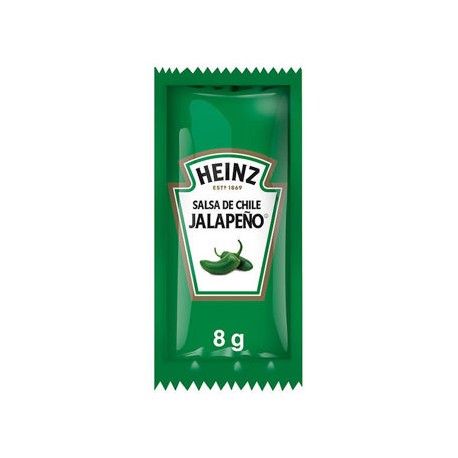 Salsa de Jalapeño Porcion 500/8 Gr. Heinz