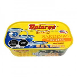 Sardina en Aceite Dolores Lata 120gr