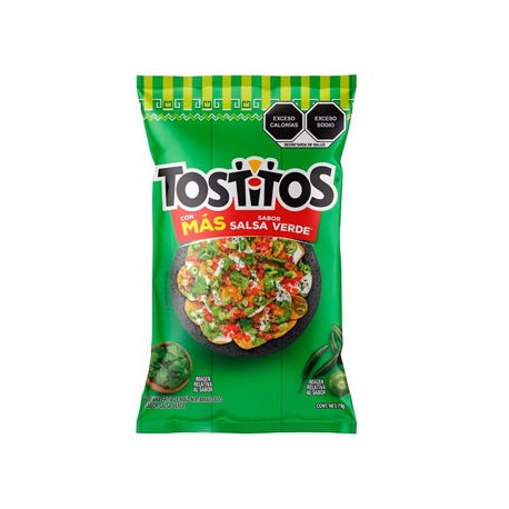 Tostitos Salsa Verde 28 pz con 79 g Caducidad 2 meses (IEPS INC)