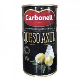 Aceituna Verde Rellena de Queso Azul Carbonell Lata 350 g