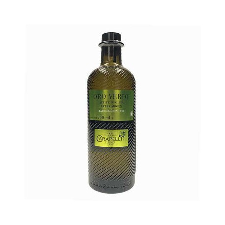 Aceite de oliva Extra Virgen Carapelli Frasco de 750 ml Oro Verde