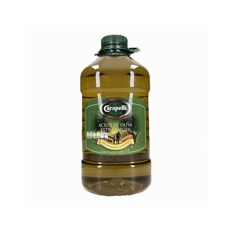 Aceite de oliva Extra Virgen Carapelli Galon de 3 L