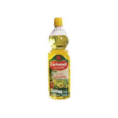 Aceite de oliva y canola Carbonell Frasco de 850 mL