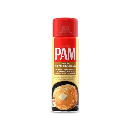 Aceite en Aerosol sabor Mantequilla  PAM 141g