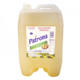 Aceite Puro de Soya Patrona 20 L Bidon