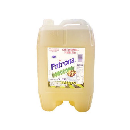 Aceite Puro de Soya Patrona 20 L Bidon