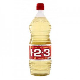 Aceite vegetal 123  12 Botellas de 1 L