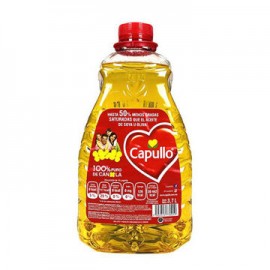 Aceite vegetal con canola Capullo Caja con 4 galones de 3.7 L