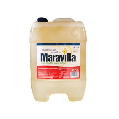 Aceite vegetal Maravilla 20 L Bidon