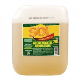 Aceite vegetal SOL Bidon de 20 L