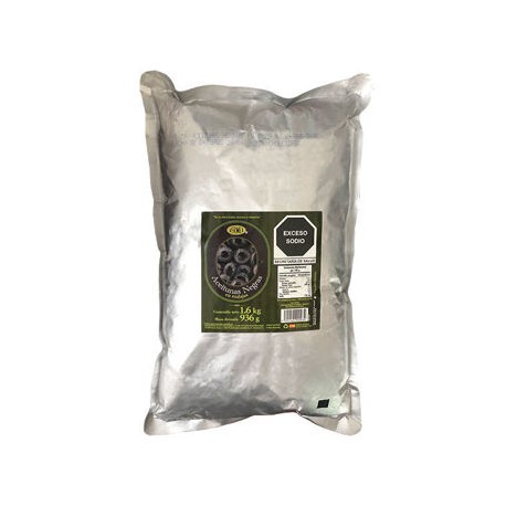 Aceituna Negra DESHUESADA VERMEX Bolsa de 1.8kg