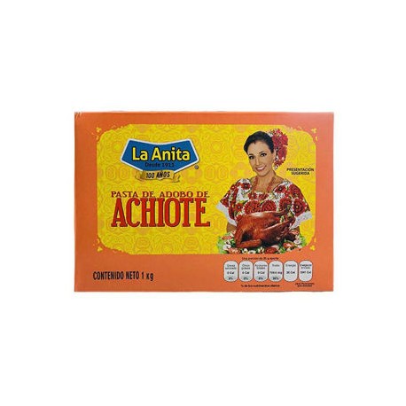 Achiote La Anita Bolsa de 1 Kg