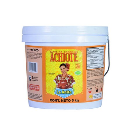 Achiote La Anita Cubeta de 5 Kg