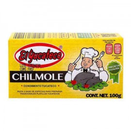 Achiote negro Chilmole El Yucateco Caja de 100 g