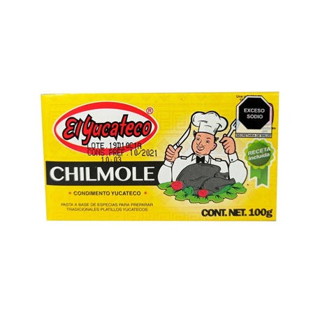 Achiote Negro Chilmole Yucateco 110 g