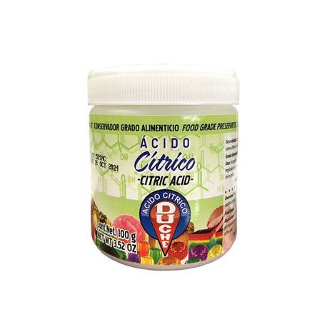 Acido citrico Duche Bote de 100 g