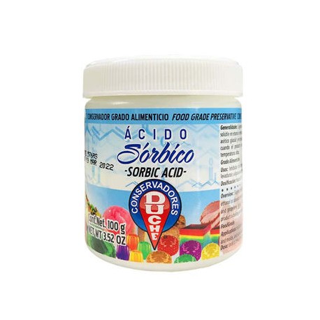 Acido sorbico Duche Bote de 100 g